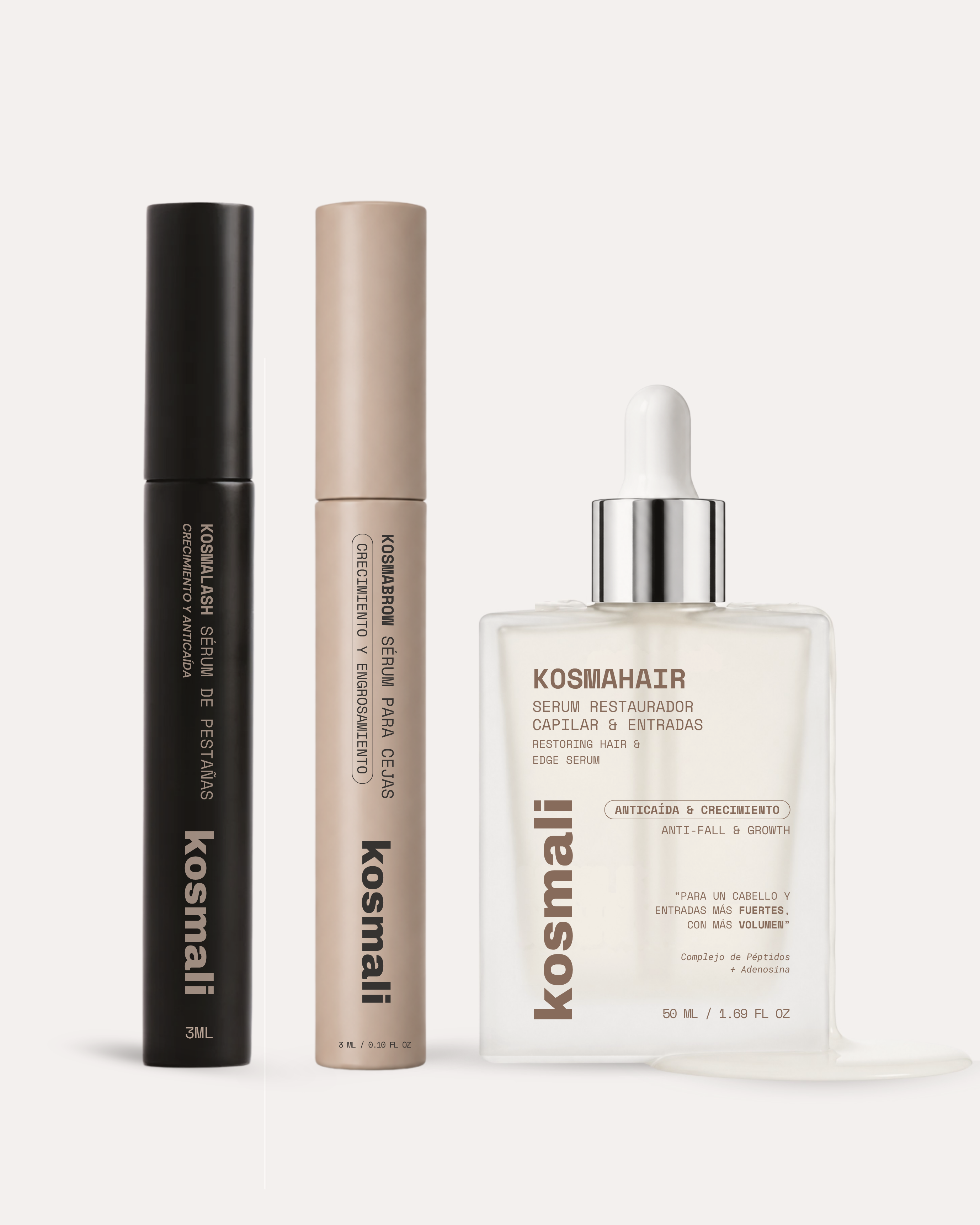 Trío Beauty | KosmaLash + KosmaBrow + KosmaHair